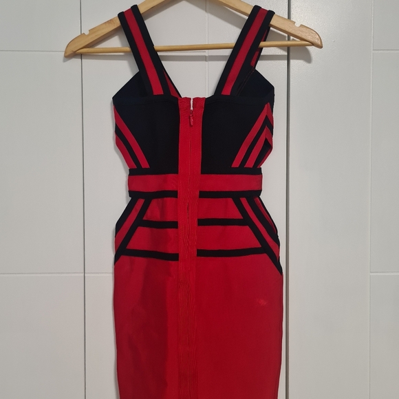 Red bandage dress XS - Picture 2 of 3